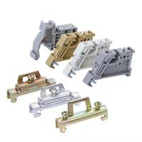 Support de fixation pour bornier d'extrémité de rail DIN EW-35, plaque de fixation pour bornier, accessoires de câblage pour armoire de commande électrique