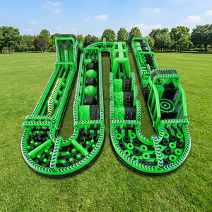 เกมส์สนามกีฬาเป่าลมรูปตัว M ยี่ห้อ WINSUN - วัสดุ PVC ได้รับการรับรองมาตรฐาน CE รับน้ำหนักได้ 200 กก. - Product Image 1