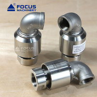 Raccord pivotant en acier inoxydable avec connexion filetée BSP NPT 1/2"-2" – Union universelle haute vitesse et haute pression pour tuyaux d'eau