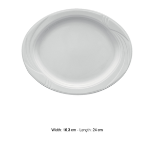 Plateau de service ovale Arcadia 24 × 16,3 cm Lubiana - Product Image 3