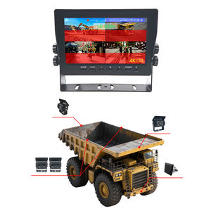 <span class=keywords><strong>Kit</strong></span> de détection de <span class=keywords><strong>piétons</strong></span> et de véhicules AI BSD avec écran IPS 7 pouces à quatre volets, DVR 4 canaux, caméras 1080P, avertisseur sonore d'alarme, PWAS Private Mold - Product Image 3