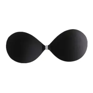 Fábrica por atacado strapless reutilizável push up sutiã invisível pegajoso para vestidos V profundos