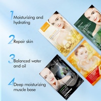 Masque facial coréen en gros, prix d'usine, masque facial éclaircissant la peau, contrôle de l'huile, masque facial pour réduire les pores, masque facial en feuille