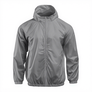 Chaqueta Impermeable Ligera Unisex Ecológica 100% Poliéster con Capucha para Viajes, Senderismo, Golf y Protección Contra el Viento - Product Image 3