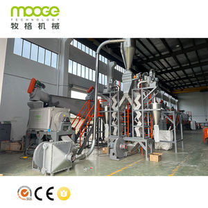 Flocken in Polyester garn qualität Plastik flasche Zerkleinern Waschen Entwässerung Trocknungs linie Haustier recycling maschine - Product Image 6