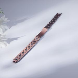 Bon Soins de Santé Énergie À La Mode En Gros Biomagnétique Cuivre Guérison Pierres Précieuses Bracelet De Cheville pour Cadeau - Product Image 5