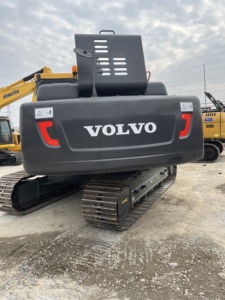 Excavadora de cadenas Volvo EC210 de 20 toneladas con motor Kawasaki y cazo de excavación, equipo de construcción de alta resistencia - Product Image 3