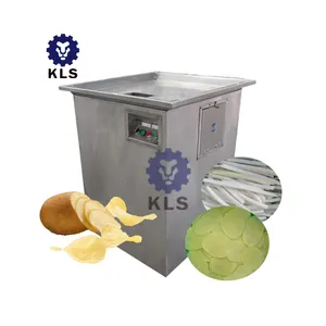 KLS Commercial Potato Slicer Machine Vegetable processing Automatic Potato Chips Cutting Machine