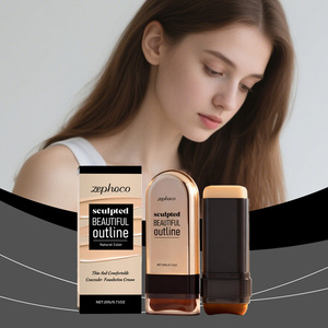 <span class=keywords><strong>Serie</strong></span> de bases de maquillaje en barra Zephoco Brightening Concealer, acabado mate sedoso, ligero, natural, control de grasa, hidratante - Product Image 1