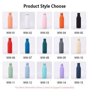 Custom Logo Insulated Stainless Steel Water Bottle Double Wall Gym Sport Drink 500ml Capacity for Gifts - Product Image 4
