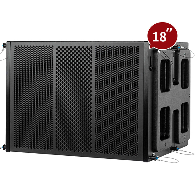 High Power Professional Audio Sound Equipment System 15 18 Inch Double Dual 18 Inch Big Bass Subwoofer Line Array Speakers