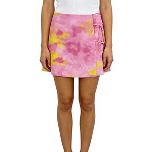 Mini Jupe Stooshy Femme – Noir/Rose – Taille L – Polyester – Occasion BELLE JUPE