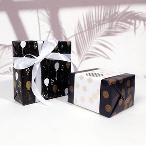 Christmas <b>Wrapping</b> Gift 43x300cm Disposable Coated Silicone Virgin <b>Paper</b> Roll - Product Image 4