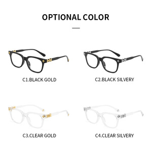 Occhiali da Vista di Alta Qualità con Montatura Grande in Acetato Trasparente, Personalizzabili, di Marca di Lusso, Quadrati, per Uomo e Donna - Product Image 6