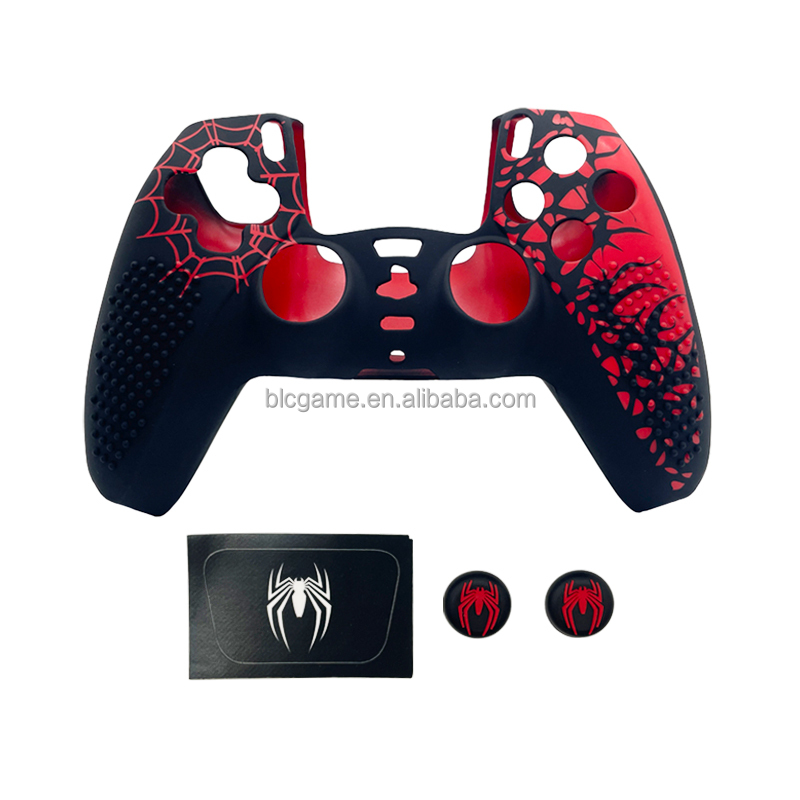1 rojo y negro-----Juego de cuatro piezas (con superficie granulada)