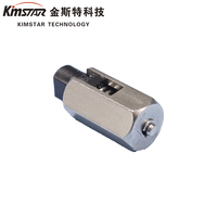 Support de téléphone portable à charge sans fil avec charnière amortissante linéaire autobloquante en fer, marque Kimstar