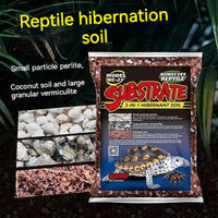 Substrat d'hibernation écologique 3-en-1 pour reptiles - Mélange de vermiculite/coco coir/perlite pour tortues et reptiles