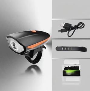 Faro de luz de <span class=keywords><strong>bicicleta</strong></span> de fábrica, accesorio de ciclismo, decibelios grandes, <span class=keywords><strong>bicicleta</strong></span> de carretera, <span class=keywords><strong>luces</strong></span> de conducción nocturna, bocina de gran lumen - Product Image 4