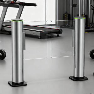 Portillon de contrôle d'accès cylindrique en acier inoxydable 304 résistant à la corrosion, disponible en OEM/ODM - Product Image 4