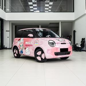 <span class=keywords><strong>Film</strong></span> de protection de voiture personnalisé sur le thème de Hello Kitty avec des designs personnalisés pour une modification complète de la couleur, matériau PET, garantie 3 ans, PET - Product Image 1