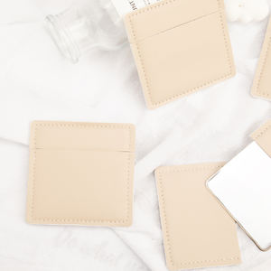 एकल पक्षीय वर्ग पोर्टेबल अनुकूलित लोगो स्टेनलेस स्टील विज्ञापन दर्पण - Product Image 4