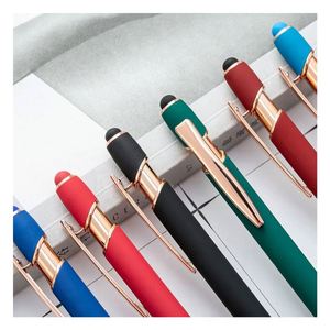 Bolígrafo de Metal Personalizado de Lujo con Tacto Suave en Oro Rosa, Logotipo Personalizado, Grabado, Impresión, Regalo para Profesores - Product Image 5