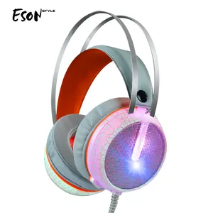 Eson סגנון led אור תצוגת מבריק 3gp וידאו קול בר שירים להוריד אוזניות משחק אוזניות