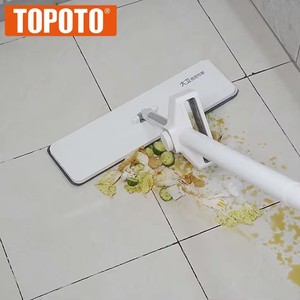 TOPOTO-Vadrouille légère à vapeur, manche en acier inoxydable, manche en acier inoxydable, <span class=keywords><strong>utilisation</strong></span> au sol, tête de vadrouille - Product Image 4