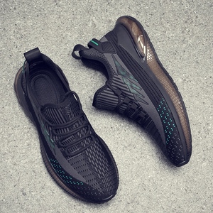 Người Đàn Ông 2026 Thời Trang Lưới Thoáng Khí Sneakers Trọng Lượng Nhẹ Mềm Duy Nhất Giản Dị Đan Giày Chạy - Product Image 2