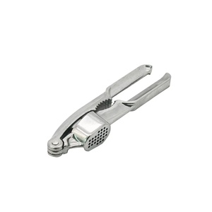 Presse-ail multifonctionnel et durable pour la cuisine domestique, en alliage d'aluminium avec lame en acier inoxydable, pince à noix, pressage manuel - Product Image 1