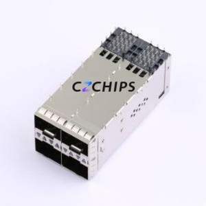 SFP28 2343522 2X2Y Optical Module Connector Through hole Component (THT) Connector - Product Image 1
