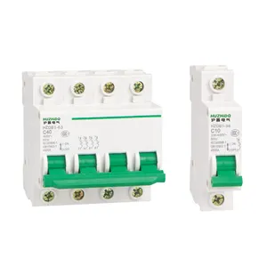 Adjustable Rated Miniature Wifi Motor Protection Single Phase Certified 4 Pole CNC Circuit Breaker