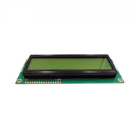 Layar STN Transreflektif Monokrom 16-Pin Positif, Modul COB Karakter 16x2, LCD Paralel, Layar 2.5 inci, Kecerahan 350cd/m², -20