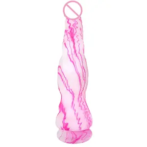 9.84in Liquid Silicone Colorful Couples Masturbator Machine Adult Huge Sex Toys Artifical Big Penis Realistic Shop Women Dildo