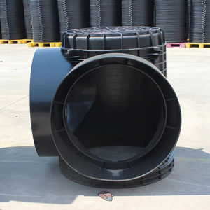 Accesorios de Alta Calidad para <span class=keywords><strong>Pozos</strong></span> de Inspección de Tres y Cuatro Vías, Resistentes a la Corrosión, de Polietileno, para Tanques Sépticos - Product Image 1