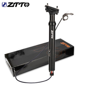 ZTTO 100mm viaje MTB cuentagotas suspensión tija <span class=keywords><strong>de</strong></span> sillín enrutamiento interno Cable externo palanca remota 30,9 31,6 - Product Image 3