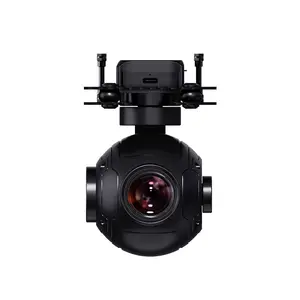 30X Hybrid Zoom10X modul pelacakan & pelacakan, Zoom optik SIYI ZR10 Optical Pod Al Recognition-ZR10 ke Al untuk FPV