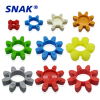 Coussin d'accouplement araignée SNAK Factory pour machines pétrolières, en caoutchouc PU, type GR MT T, élément araignée d'accouplement à mâchoires courbées pour arbre
