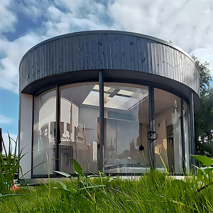 <span class=keywords><strong>Casa</strong></span> Prefabbricata in Legno di Lusso Personalizzabile e Conveniente, <span class=keywords><strong>Casa</strong></span> Circolare, Cabina Glamping in Acciaio, Case in Legno - Product Image 6