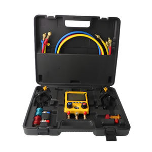 MG-100C электронный цифровой коллекторный манометр для системы HVAC, в комплект входят датчики температурного зажима - Product Image 2