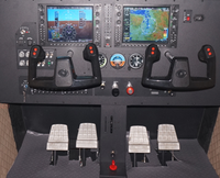 Simulateur de vol Cessna 172 |   Simulateur professionnel à six degrés de liberté 172