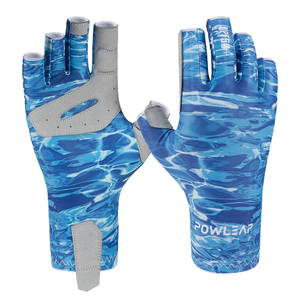 Gants sans doigts UPF 50 + UV, <span class=keywords><strong>pour</strong></span> Protection contre le soleil, demi-doigt <span class=keywords><strong>pour</strong></span> le Kayak, <span class=keywords><strong>la</strong></span> pêche, le paddle, <span class=keywords><strong>la</strong></span> <span class=keywords><strong>voile</strong></span>, <span class=keywords><strong>la</strong></span> randonnée, offre spéciale - Product Image 1