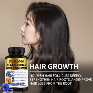 La pelle dei capelli radiante con Comfort dell'articolazione OEM aumenta la salute immunitaria 2% gummie di miele Oik, semi neri naturali - Product Image 5