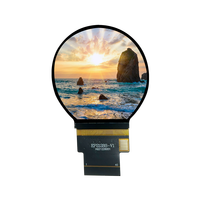 Écran LCD TFT rond de haute qualité de 2,1 pouces, 300 nits, avec rétroéclairage LED IPS 480x480, taille personnalisable et interface RGB