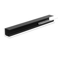 Boîte de rangement pour câbles de bureau, sous le bureau, en PVC, sans perçage, pour jeux vidéo, décoration intérieure