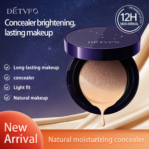 Cojín corrector de alta calidad con logotipo personalizado, crema hidratante CC, <span class=keywords><strong>base</strong></span> de maquillaje de Corea para siempre para piel oscura - Product Image 2