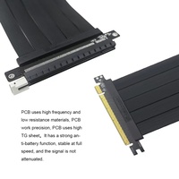 Cable Adaptador PCIE 3.0 X 16 de Alta Calidad, Compatible con Tarjetas Gráficas de Computadora, Cable de Extensión X8