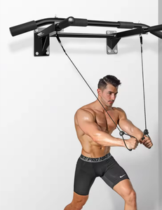 <span class=keywords><strong>Torre</strong></span> de Ejercicios para <span class=keywords><strong>la</strong></span> Parte Superior del Cuerpo, Estación de Dominadas para Puerta, Barra de Dominadas, Estación de Flexiones, Barra de Dominadas Montada en <span class=keywords><strong>la</strong></span> Pared para Gimnasio en Casa - Product Image 6