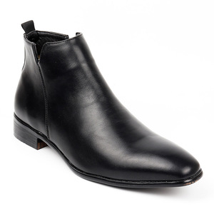 Bottes <span class=keywords><strong>Chelsea</strong></span> pour hommes Bottes tendance à talon et à ceinture Bottes polyvalentes à tête carrée pour hommes - Product Image 4