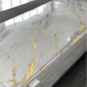 Pemasok grosir panel dinding PVC dengan lapisan UV Glossy Finish tahan lama perlindungan UV permukaan Gloss tinggi - Product Image 1